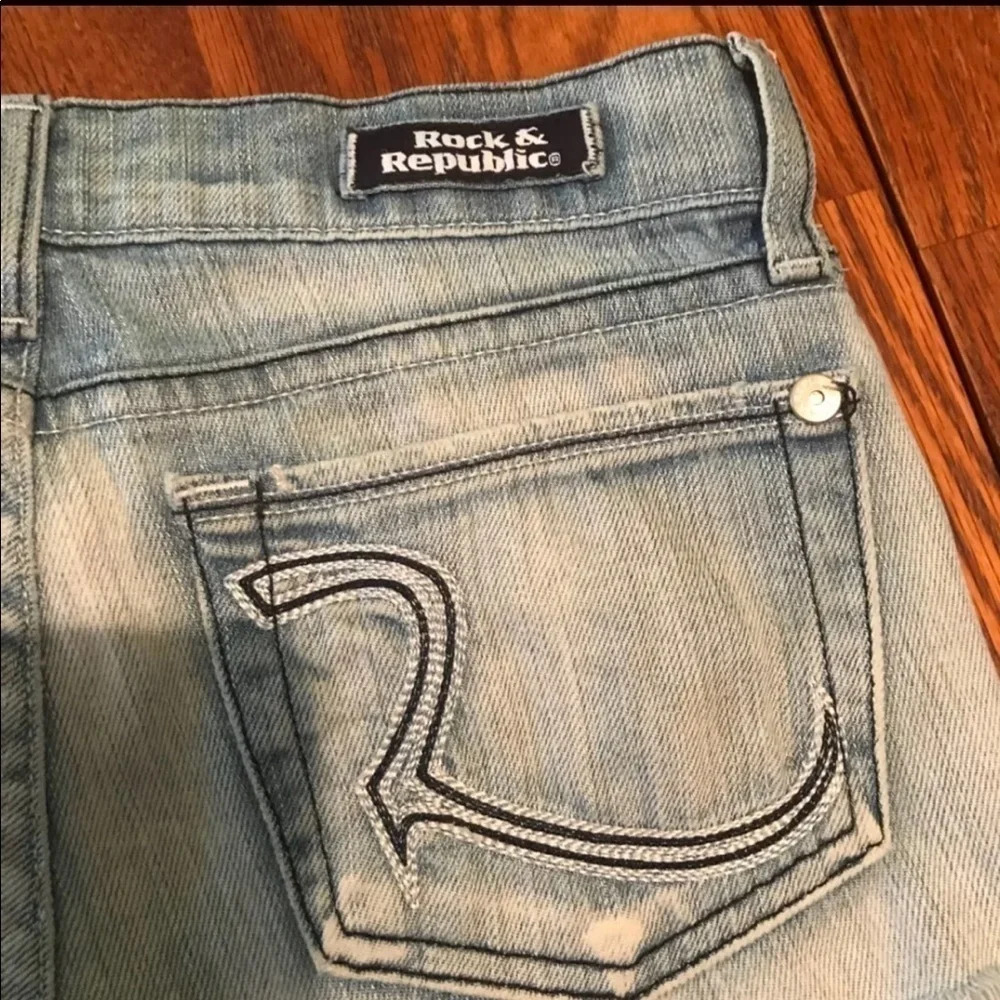𝅺ROCK‎ & Republic shorts. Size 25 - Picture 3 of 5